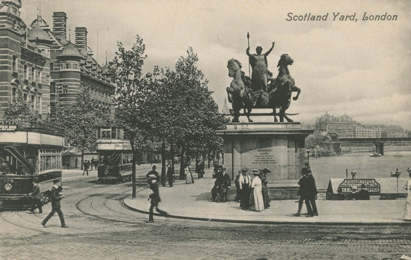 Scotland Yard, London by English Photographer