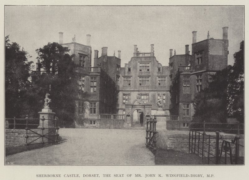 Sherborne Castle, Dorset, the Seat of Mr John K Wingfield-Digby, MP by English Photographer
