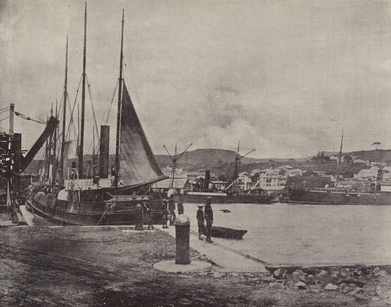 Shipping Stone at Kiama, New South Wales by English Photographer