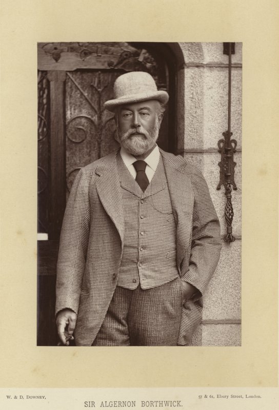 Sir Algernon Borthwick by English Photographer