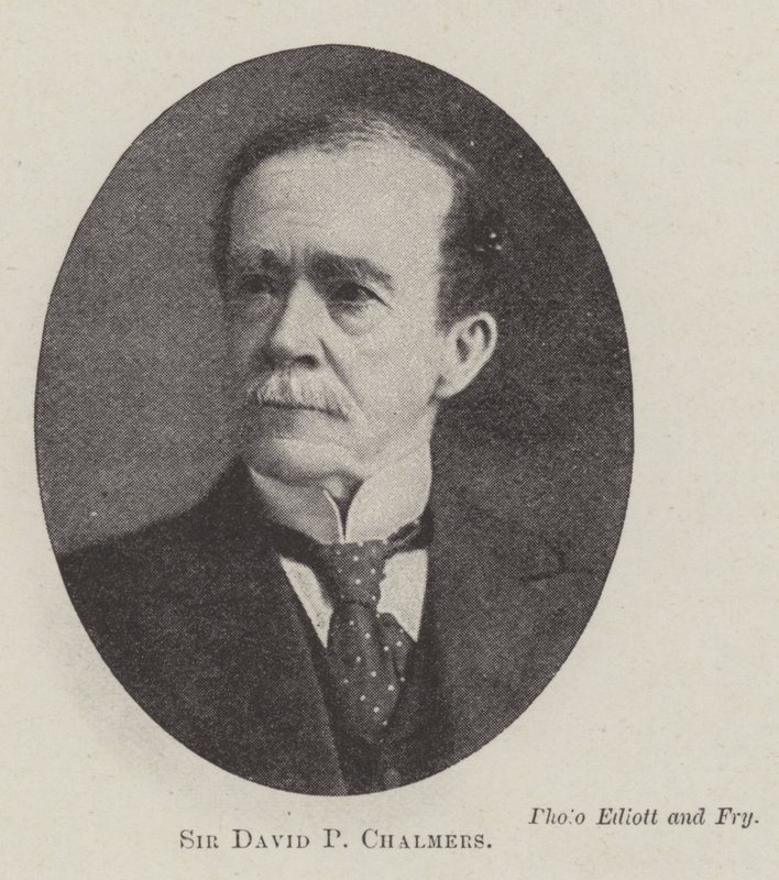 Sir David P Chalmers by English Photographer