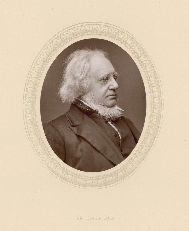 Sir Henry Cole, first director of the Victoria and Albert Museum by English Photographer