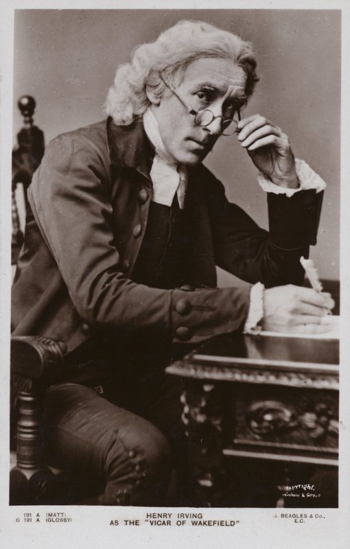 Sir Henry Irving by English Photographer