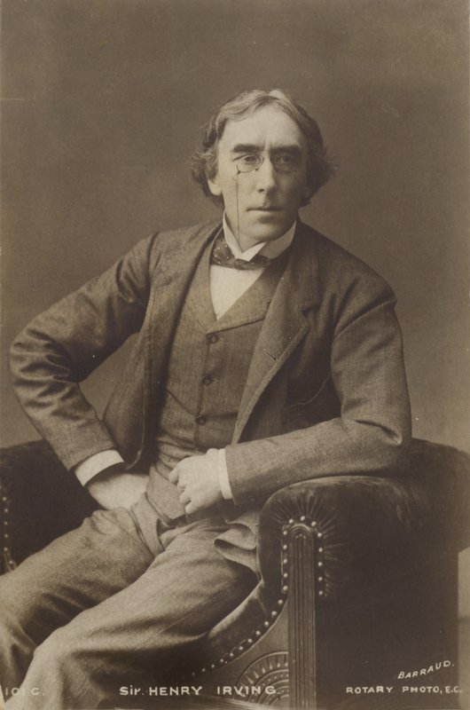 Sir Henry Irving by English Photographer