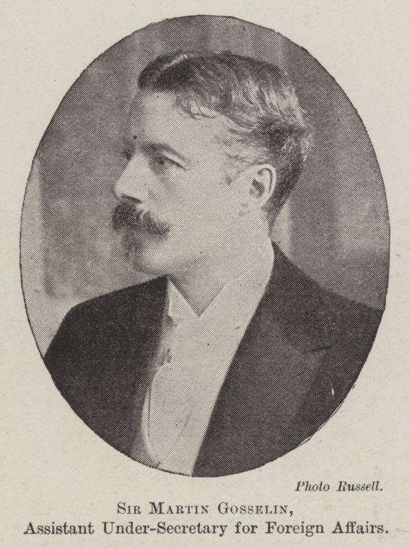 Sir Martin Gosselin, Assistant Under-Secretary for Foreign Affairs by English Photographer