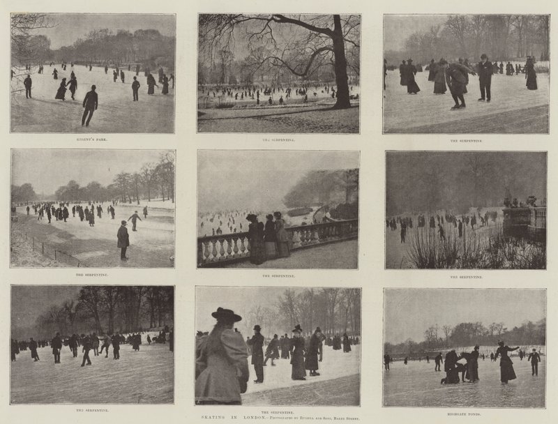 Skating in London by English Photographer