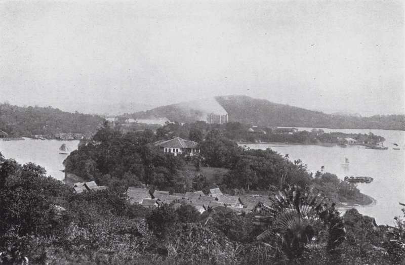 Smelting Works in Keppel Harbour, Singapore by English Photographer