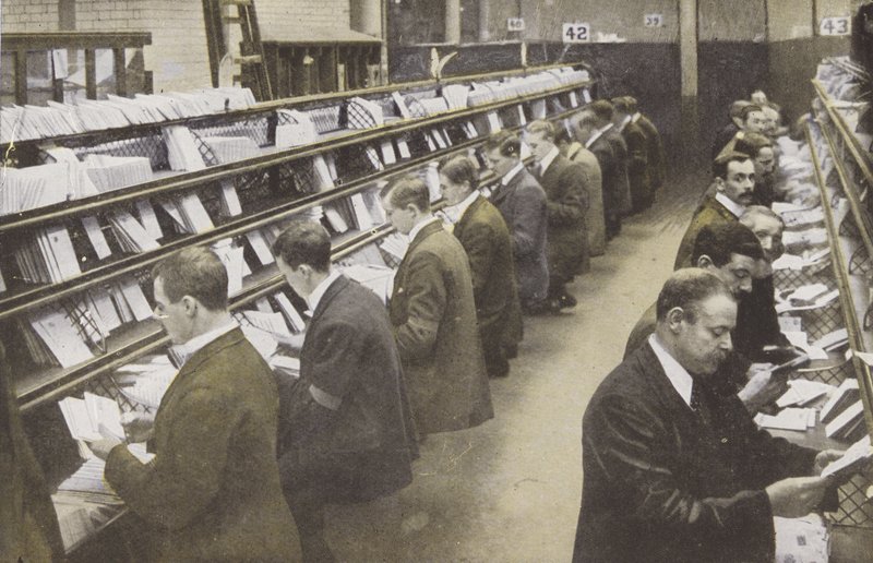 Sorting Letters by English Photographer