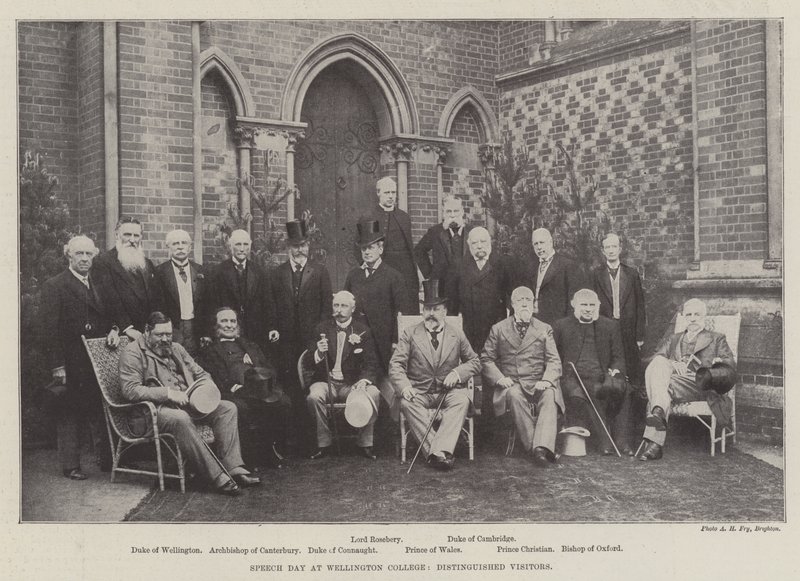 Speech Day at Wellington College, Distinguished Visitors by English Photographer