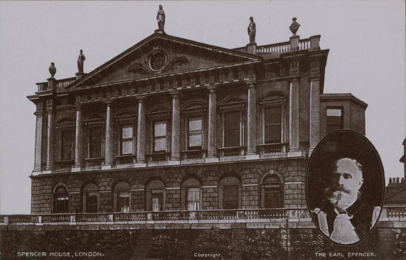 Spencer House, London (inset: The Earl Spencer) by English Photographer