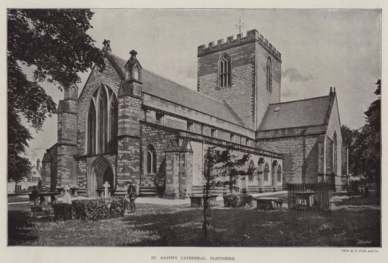 St Asaphs Cathedral, Flintshire by English Photographer
