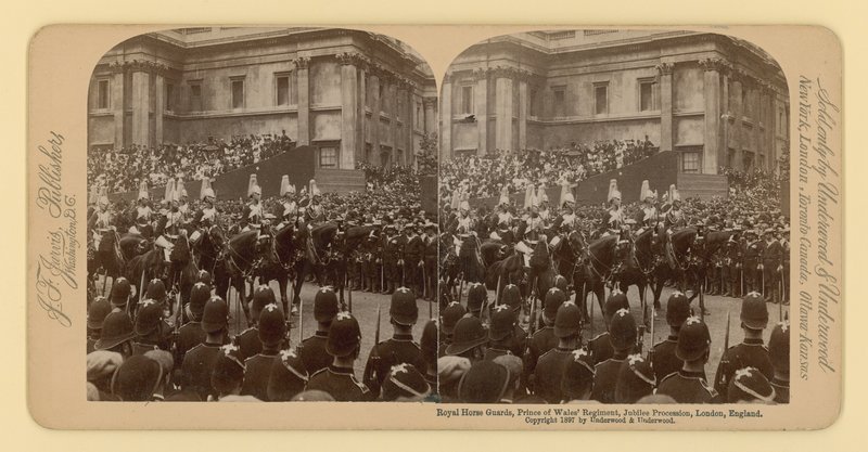 Stereographic Print of Queen Victoria