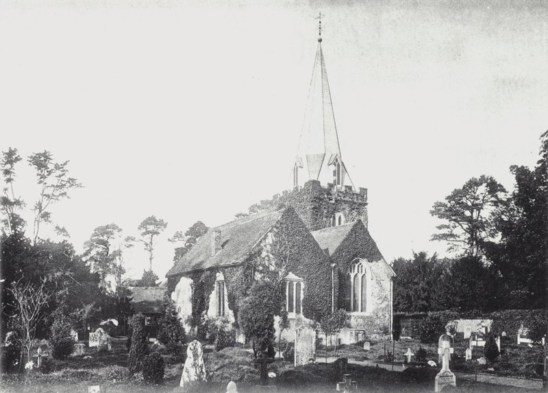 Stoke Poges Church by English Photographer