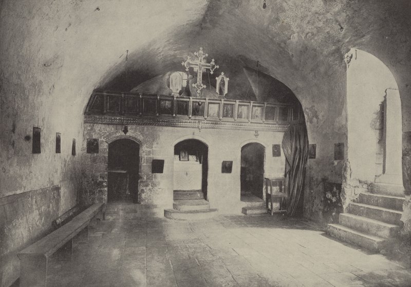 Synagogue of Christ at Nazareth, where Christ preached his first sermon by English Photographer
