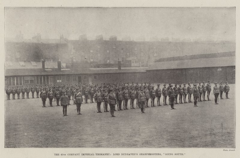 The 67th Company Imperial Yeomanry, Lord Dunraven