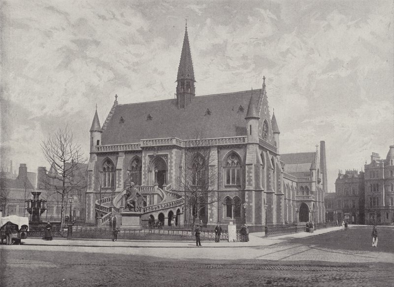 The Albert Institute, Dundee by English Photographer