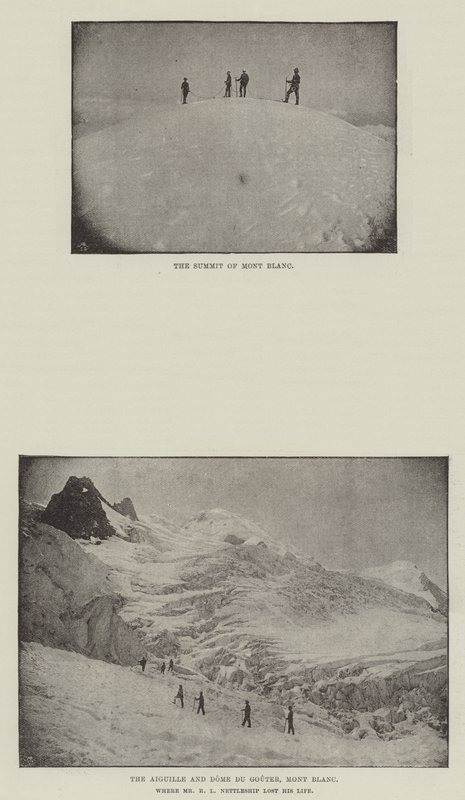 The Ascent of Mont Blanc by English Photographer