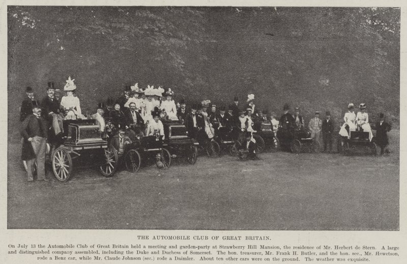 The Automobile Club of Great Britain by English Photographer