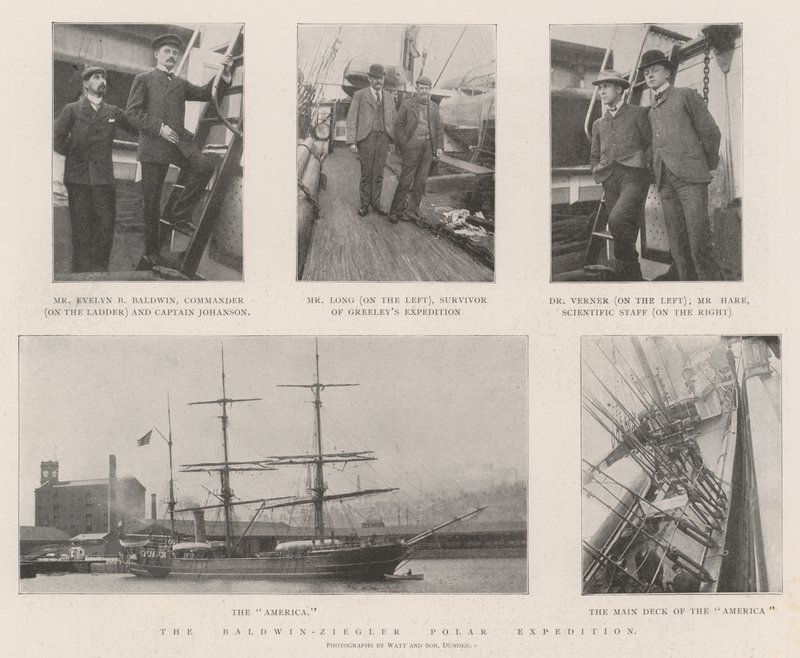 The Baldwin-Ziegler Polar Expedition by English Photographer