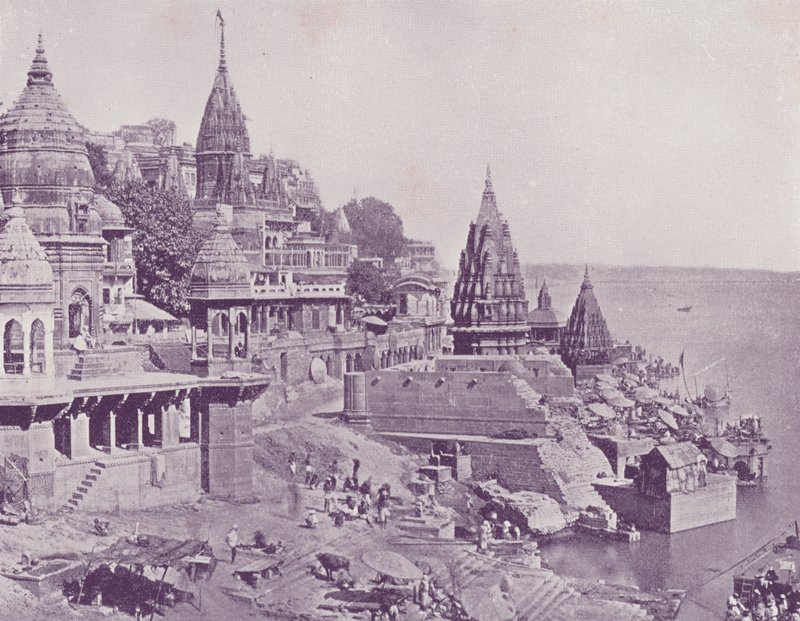 The Burning Ghat, Varanasi by English Photographer