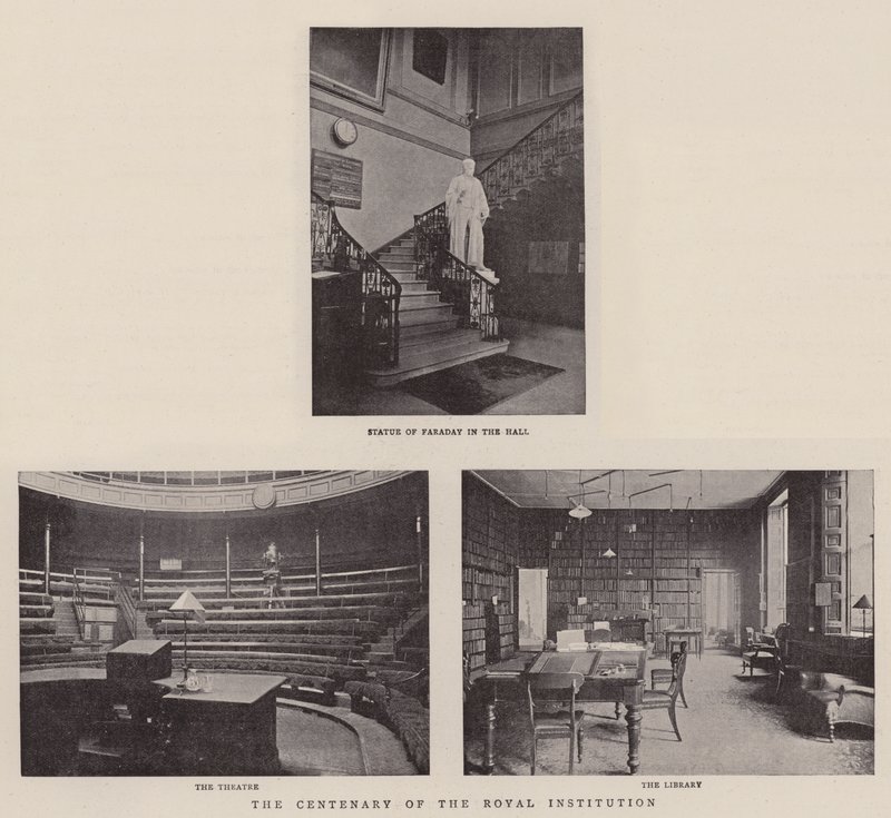 The Centenary of the Royal Institution by English Photographer