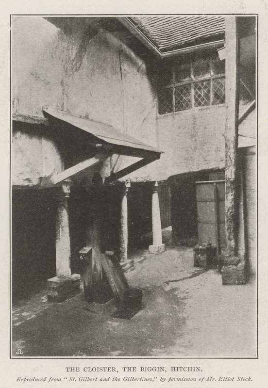 The Cloister, the Biggin, Hitchin by English Photographer