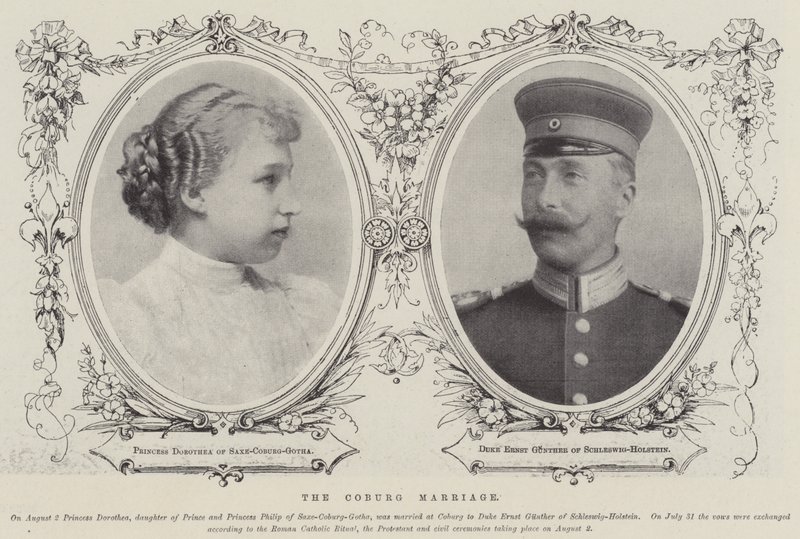 The Coburg Marriage by English Photographer