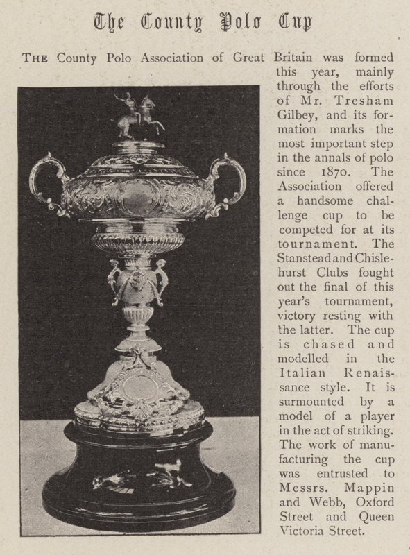 The County Polo Cup by English Photographer
