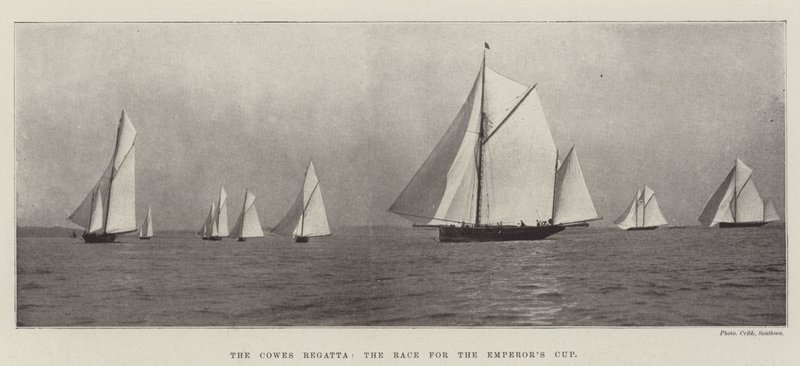 The Cowes Regatta, the Race for the Emperor
