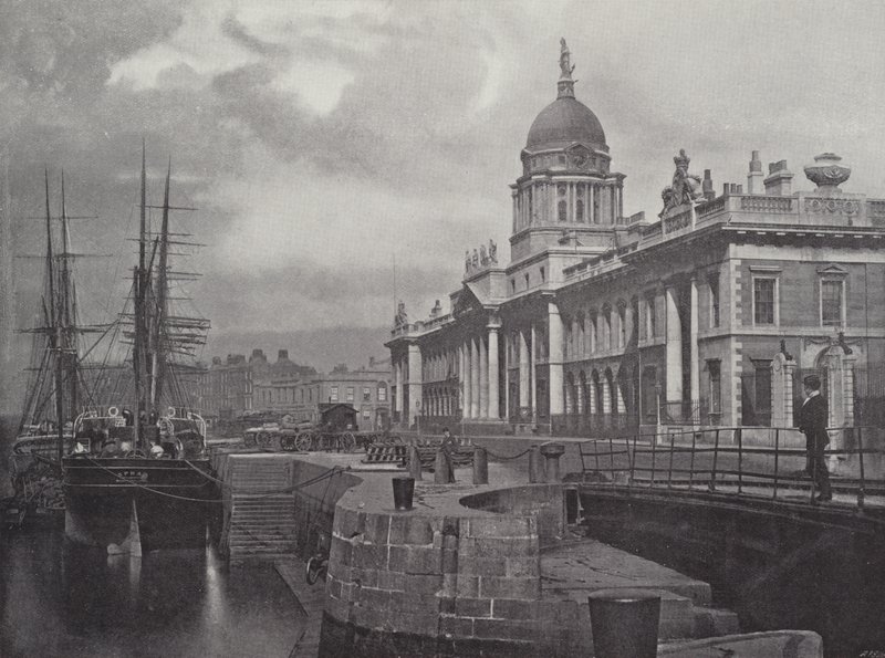The Custom House, Dublin by English Photographer