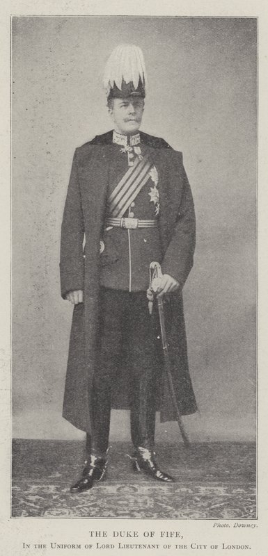 The Duke of Fife, in the Uniform of Lord Lieutenant of the City of London by English Photographer