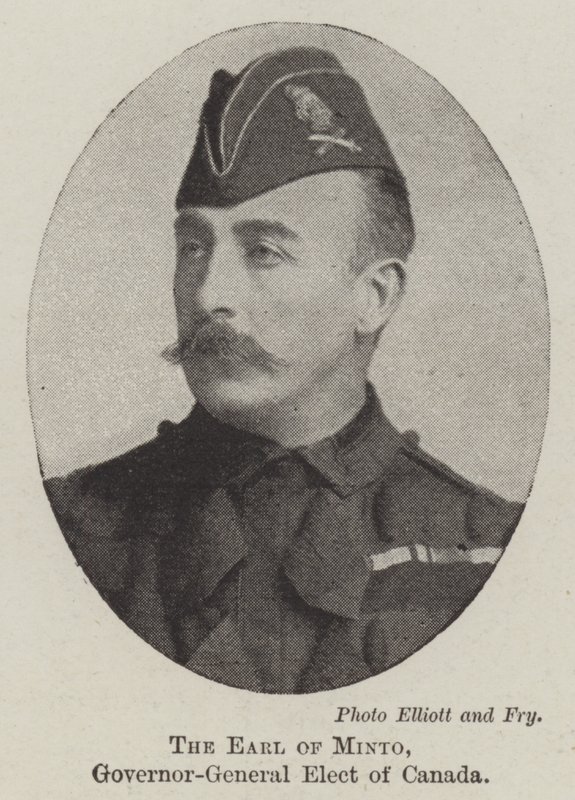 The Earl of Minto, Governor-General Elect of Canada by English Photographer