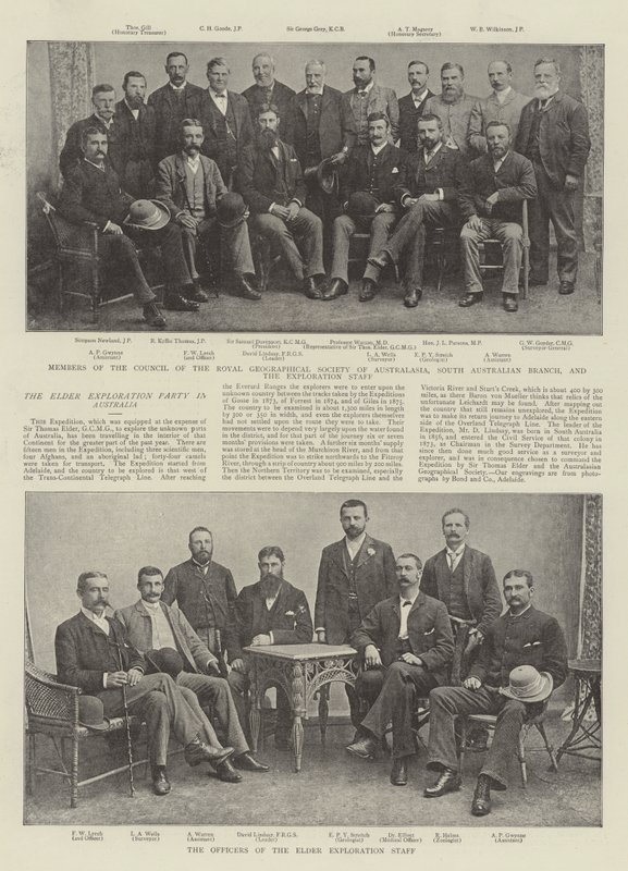 The Elder Exploration Party in Australia by English Photographer