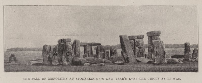 The Fall of Monoliths at Stonehenge on New Year