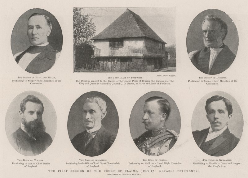 The First Session of the Court of Claims, 17 July, Notable Petitioners by English Photographer