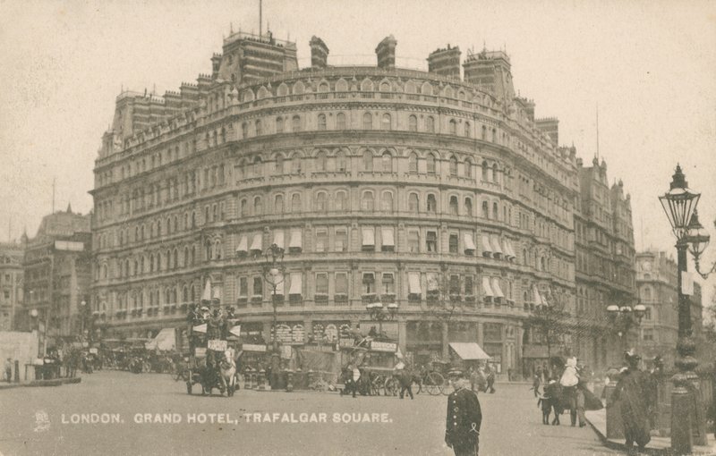 The Grand Hotel, Trafalgar Square, London by English Photographer