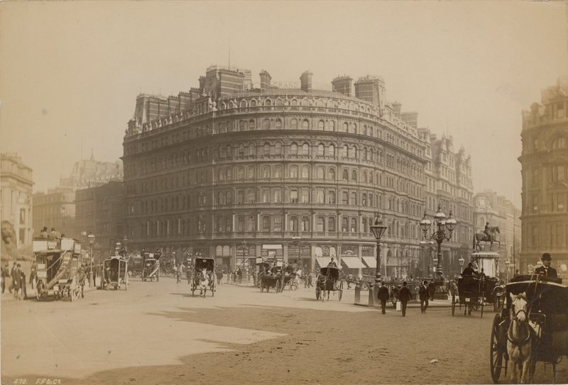 The Grand Hotel on Trafalgar Square by English Photographer