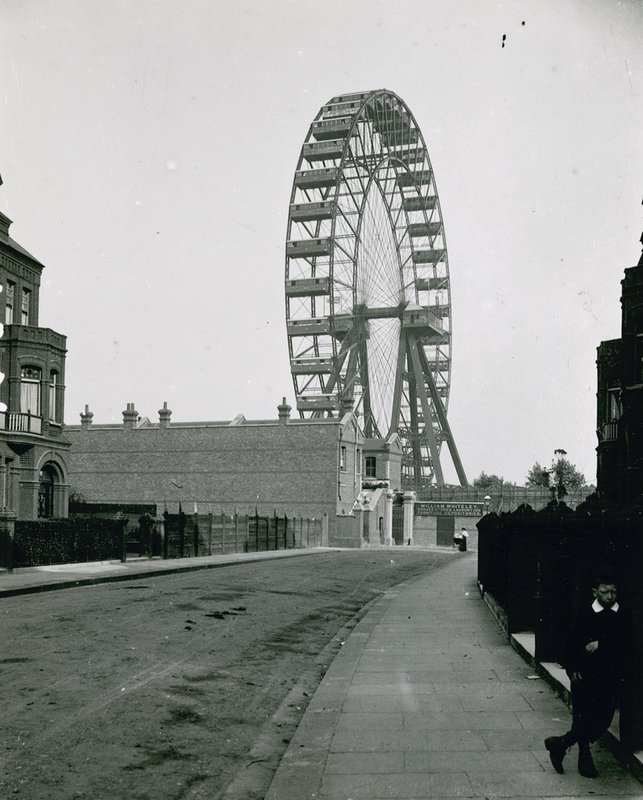 The Great Wheel, Earls Court, London by English Photographer