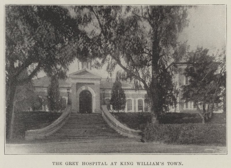The Grey Hospital at King Williams Town by English Photographer