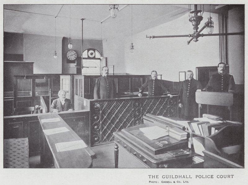 The Guildhall Police Court by English Photographer