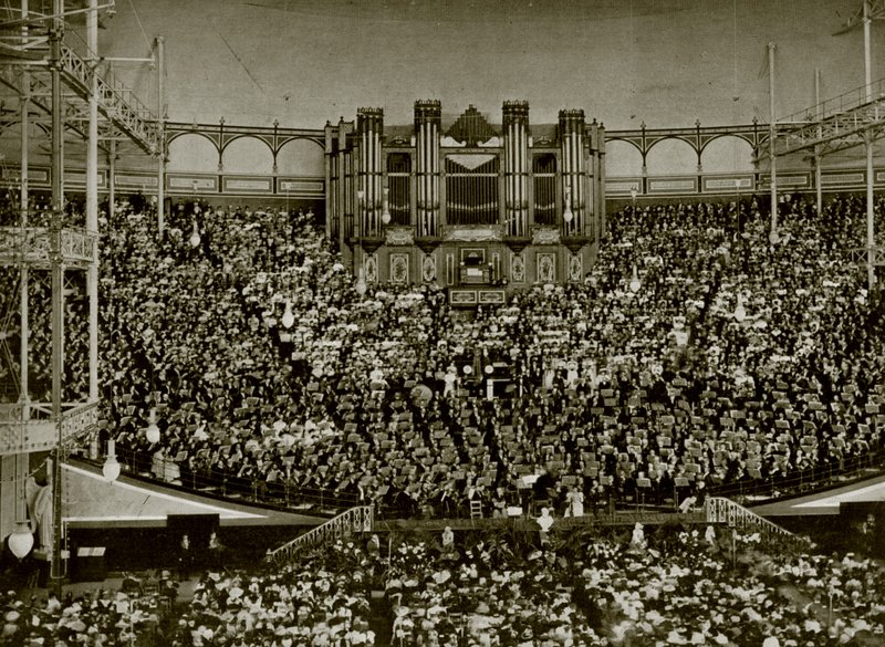 The Handel Festival at the Crystal Palace by English Photographer