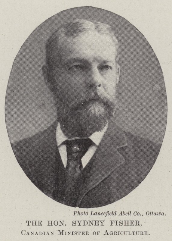 The Honourable Sydney Fisher, Canadian Minister of Agriculture by English Photographer