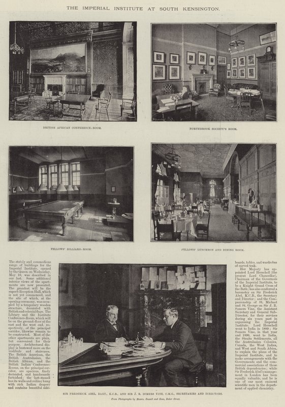 The Imperial Institute at South Kensington by English Photographer