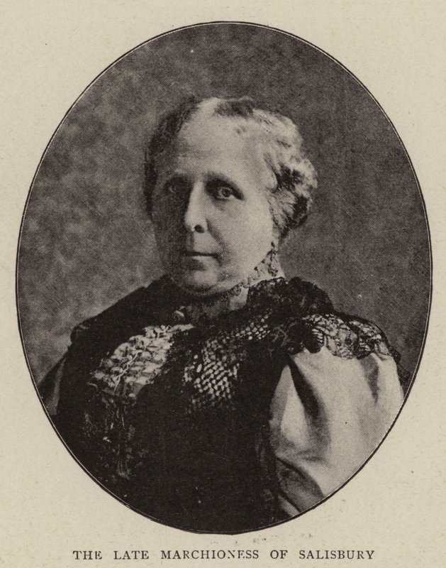 The Late Marchioness of Salisbury by English Photographer