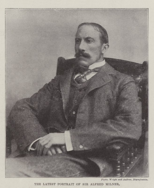 The Latest Portrait of Sir Alfred Milner by English Photographer