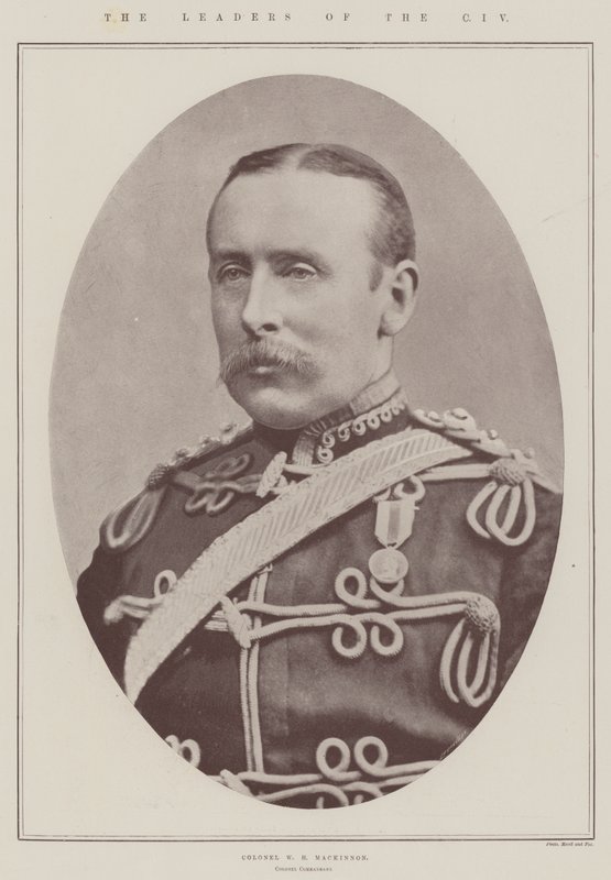 The Leaders of the CIV, Colonel W H Mackinnon, Colonel Commandant by English Photographer