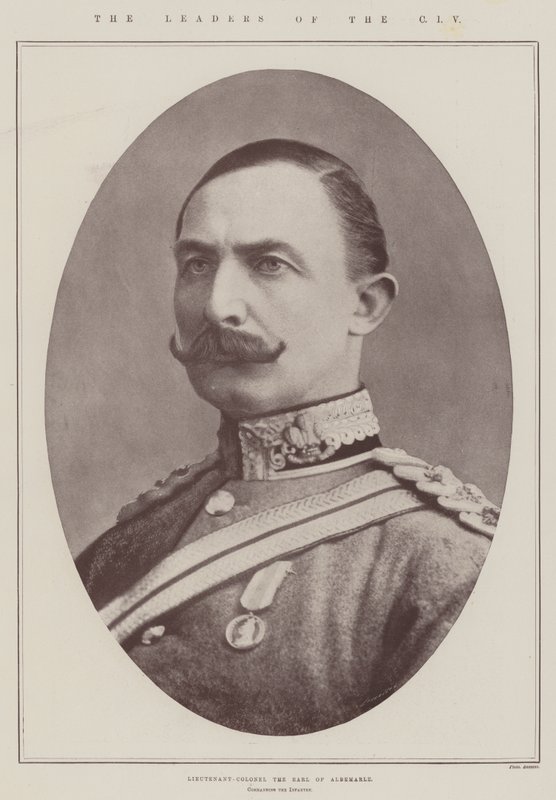 The Leaders of the CIV, Lieutenant-Colonel the Earl of Albemarle, commanding the Infantry by English Photographer