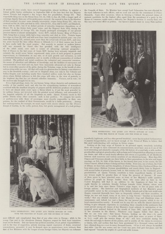 The Longest Reign in English History, God Save the Queen! by English Photographer