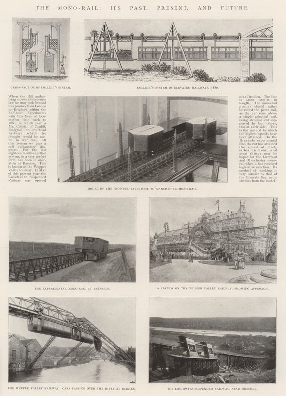 The Mono-Rail, its Past, Present, and Future by English Photographer