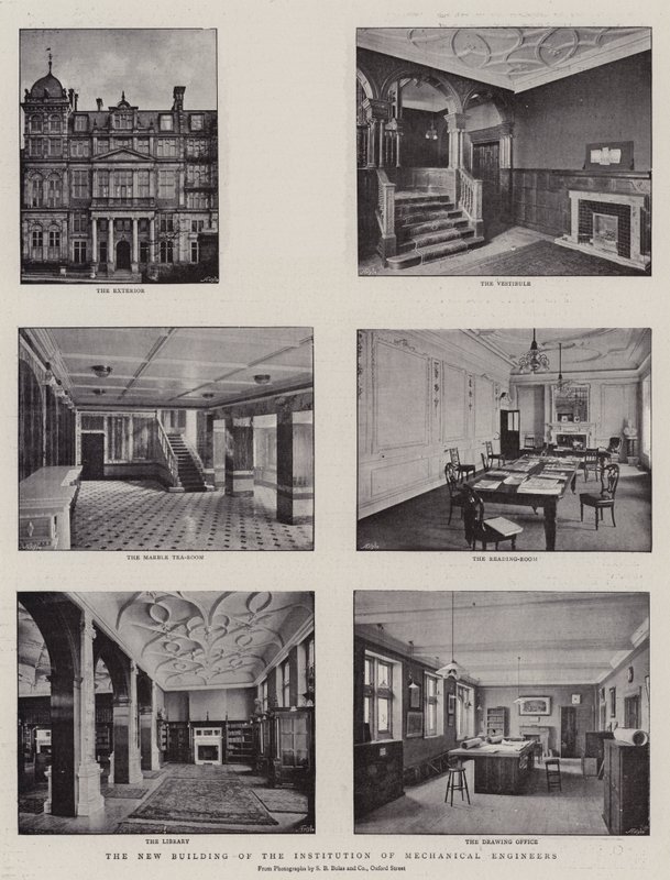 The New Building of the Institution of Mechanical Engineers by English Photographer